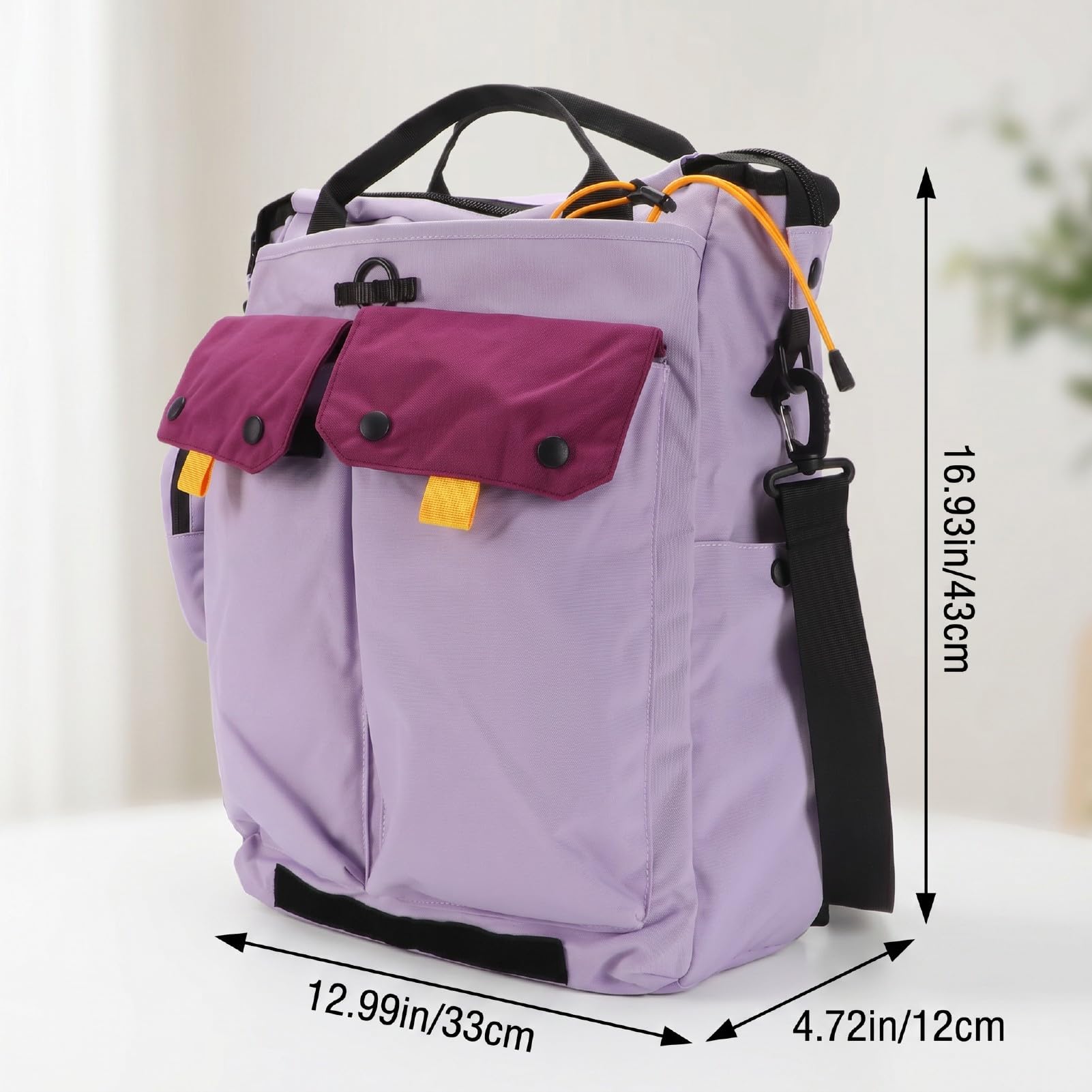 Goshyda Plecak Tenisowy z przegrodą na Laptopa i Buty, 18L