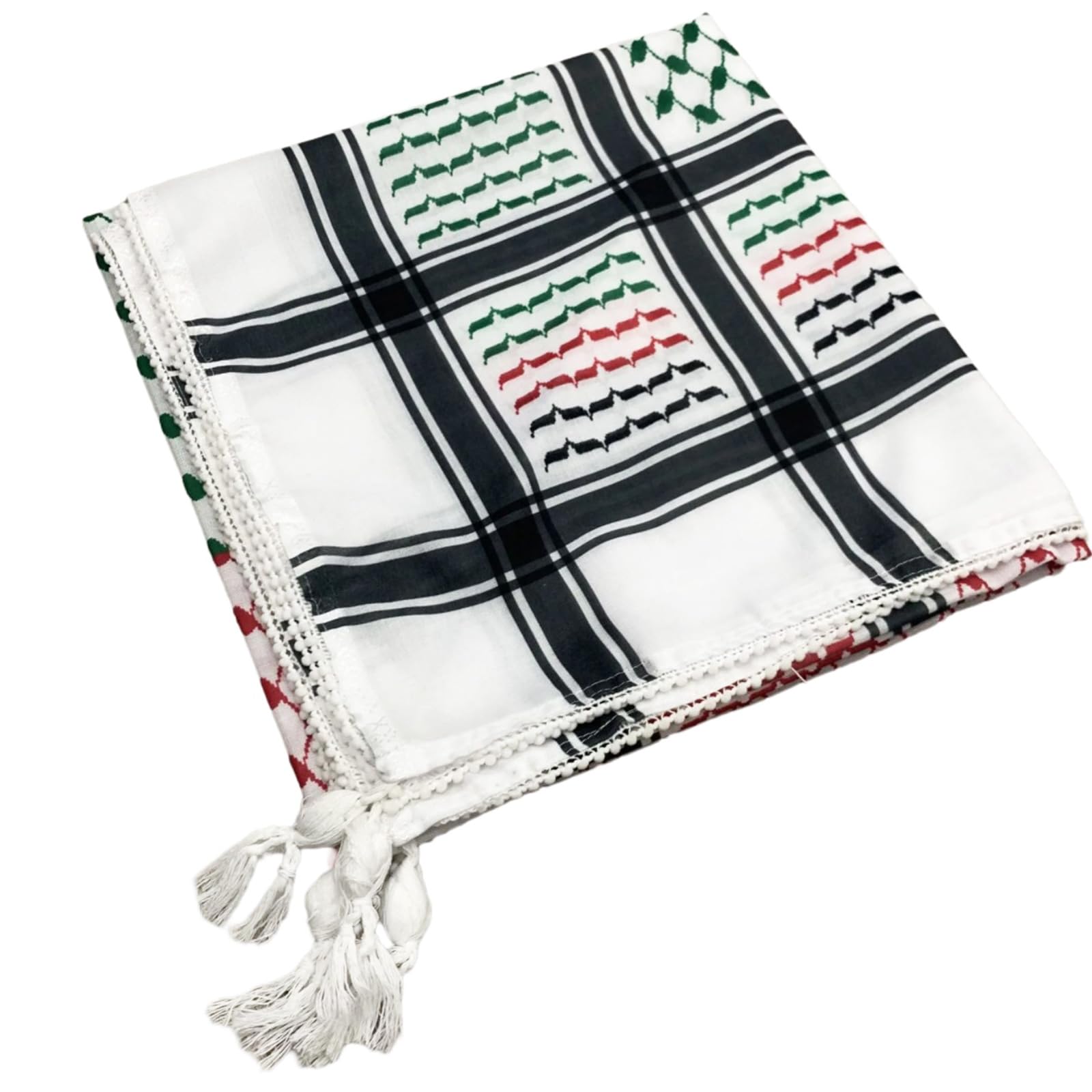 Bufanda grande para hombres y mujeres, multifuncional, unisex, shemagh, versátil para exteriores, uso diario, envoltura Keffiyeh