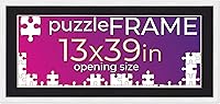 Vista 40 de Poster Palooza Kit de marco para rompecabezas de 21.25 x 15 pulgadas, incluye hojas de pegamento para rompecabezas, marco de madera blanca
