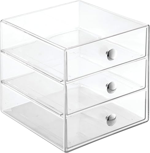 Miniatura 6 de iDesign - Organizador de almacenamiento de 3 cajones para cosméticos