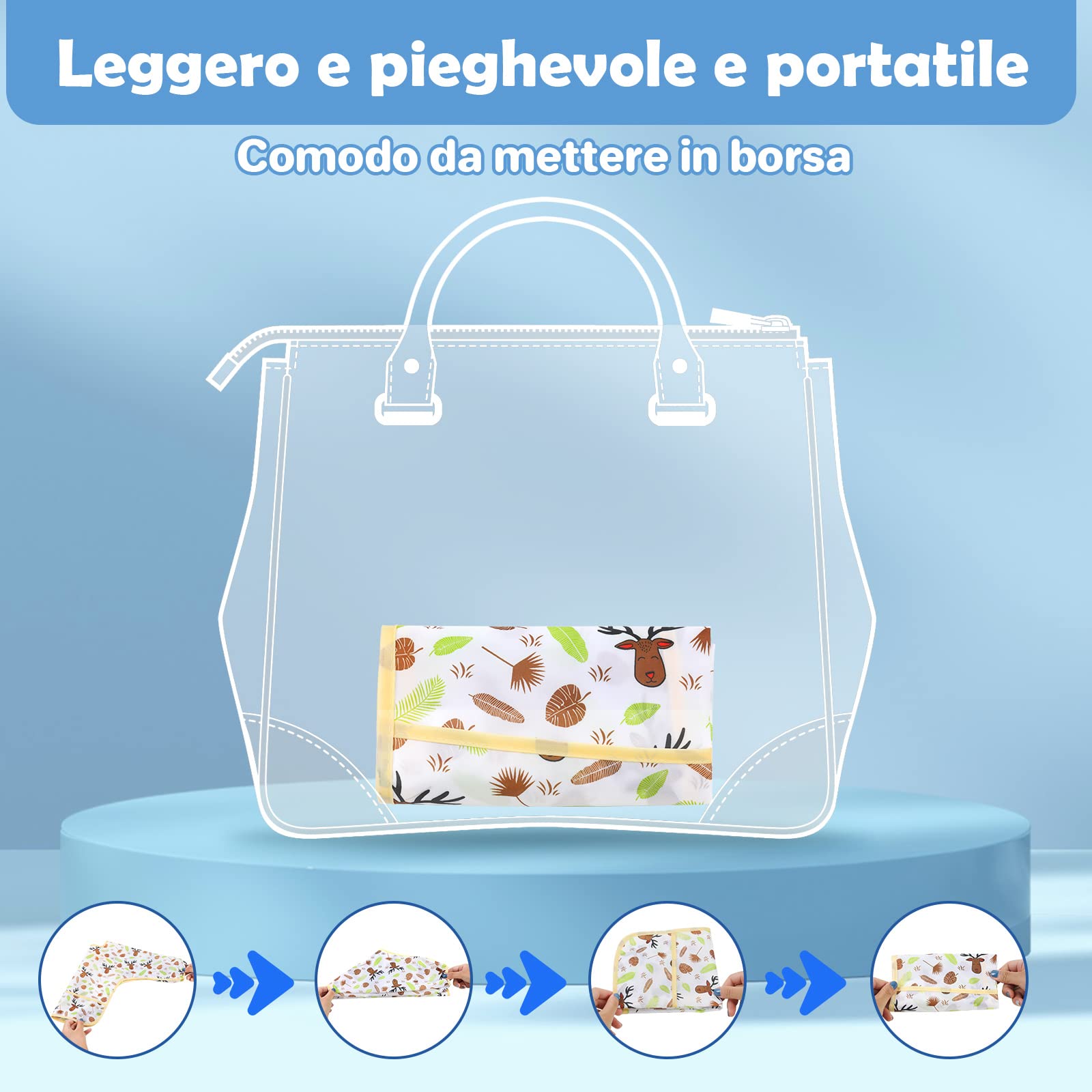 Lictin 5 pezzi Bavaglino a Manica Lunga - Bavaglino Impermeabile Unisex per Bambini Piccoli Da 2 anni a 5 anni bambino,Orso, cactus, renne, fenicotteri, dinosauri Design(L)