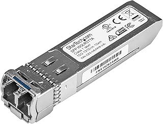 StarTech.com Cisco SFP-10G-LR-S Compatible SFP+ Module - 10GBASE-LR - 10GbE Single Mode Fiber SMF Optic Transceiver - 10GE Gigabit Ethernet SFP+ - LC 10km 1310nm DDM Cisco Firepower, ASR9000, C9300 (SFP10GLRSTTA)