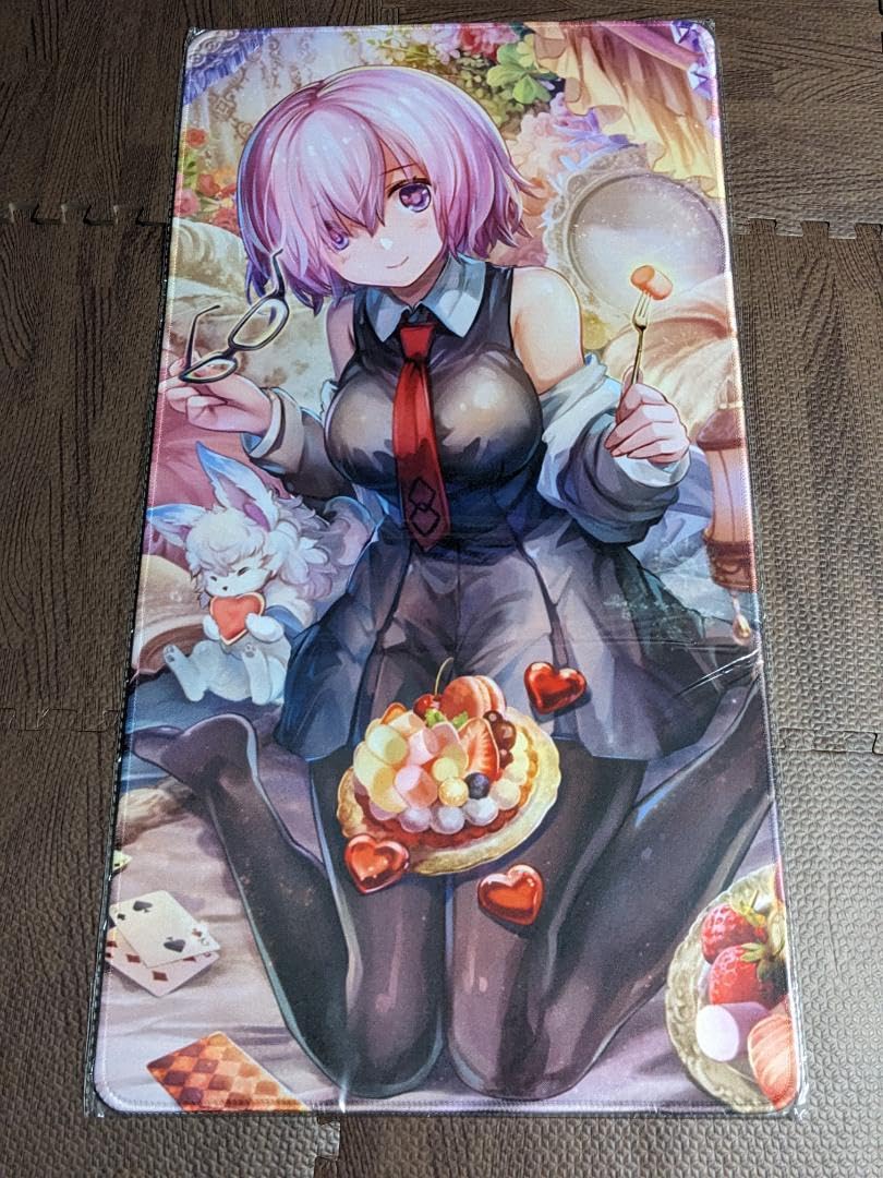 FGO マシュ・キリエライト　プレイマット fate FGO マシュ・キリエライト プレイマット - メルカリ