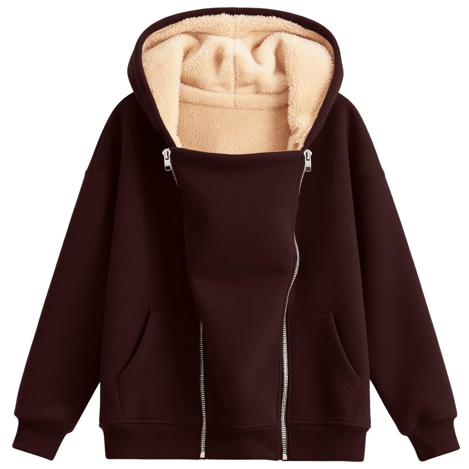 Hanraz Giacca premaman invernale con inserto per neonato, calda giacca per donne incinte, morbida felpa 2 in 1, elegante cappotto premaman in tinta unita