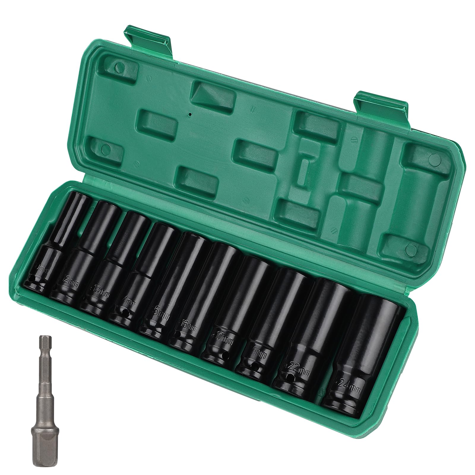 Ensemble de rondelles longues 1/2 de rechange douilles clé à choc 10-24mm CPROSP