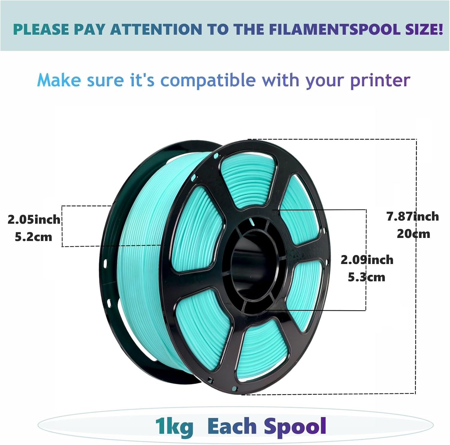PLA Plus Filament Bundles 8KG,1.75mm Matte PLA, Stronger and Durable,High Toughness 3D Printer Filament, Dimensional Accuracy +/- 0.02mm,1KG Each 8 Spools,PLA+ Filament Fits Most FDM 3D Printers(8S-1)