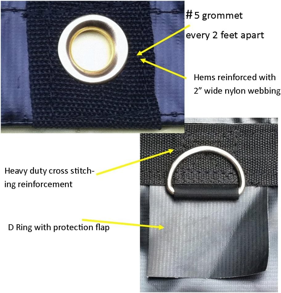 Crаzу Dеаlѕ 16' x 28' MP Flatbed Truck Tarp - Light Weight Steel Tarp