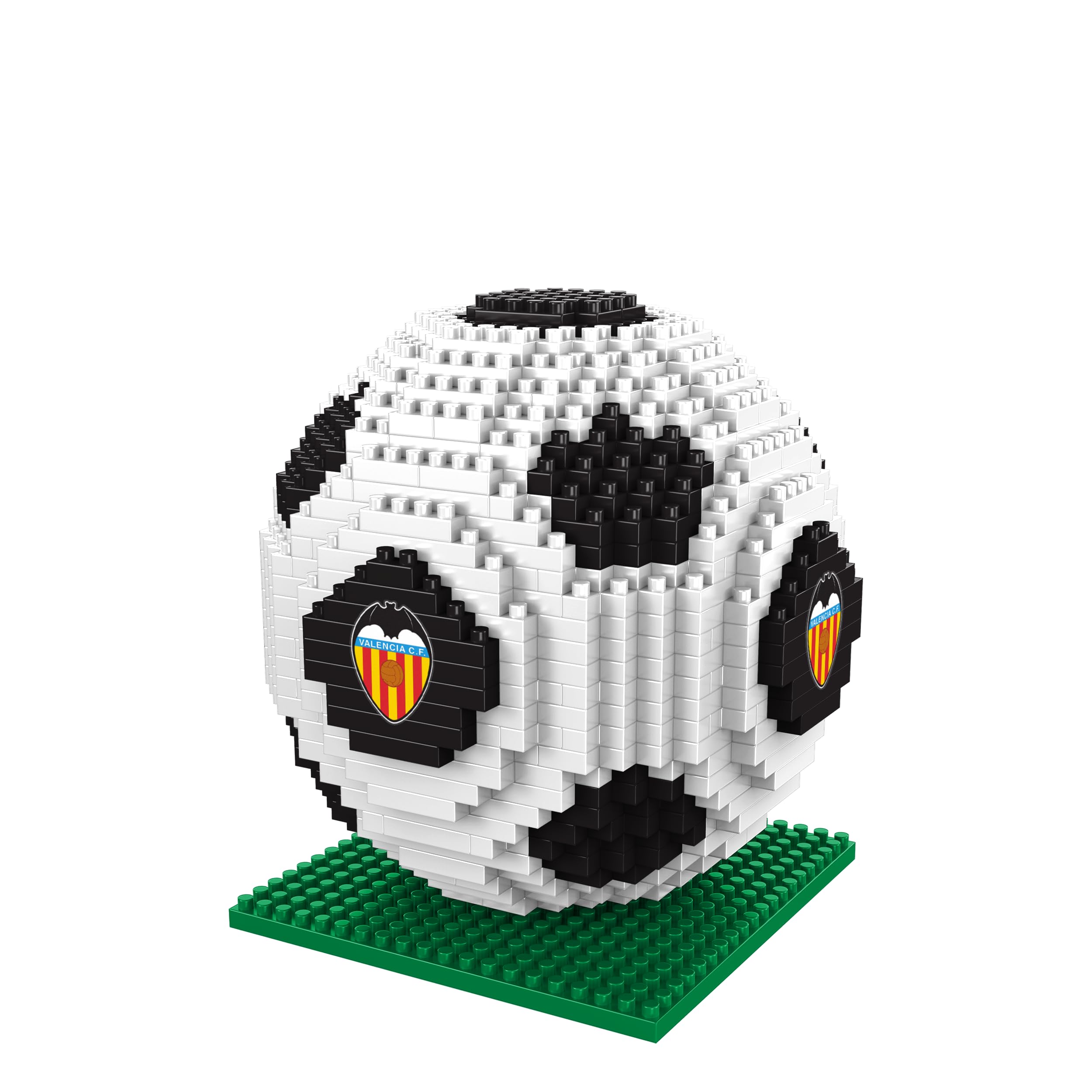 FOCO Produit sous Licence Officielle Valencia CF BRXLZ - Jouet de Construction de Football 3D