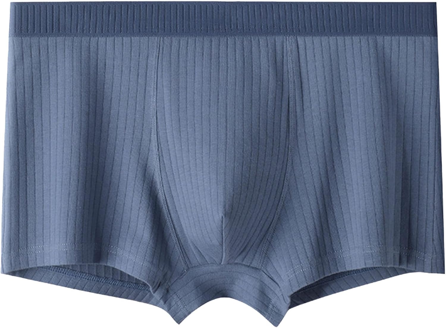 Maiyifu-GJ Men's Cotton U Convex Pouch Trunksbreathable Solid Colour Boxer Briefsoft Stretch Underpant