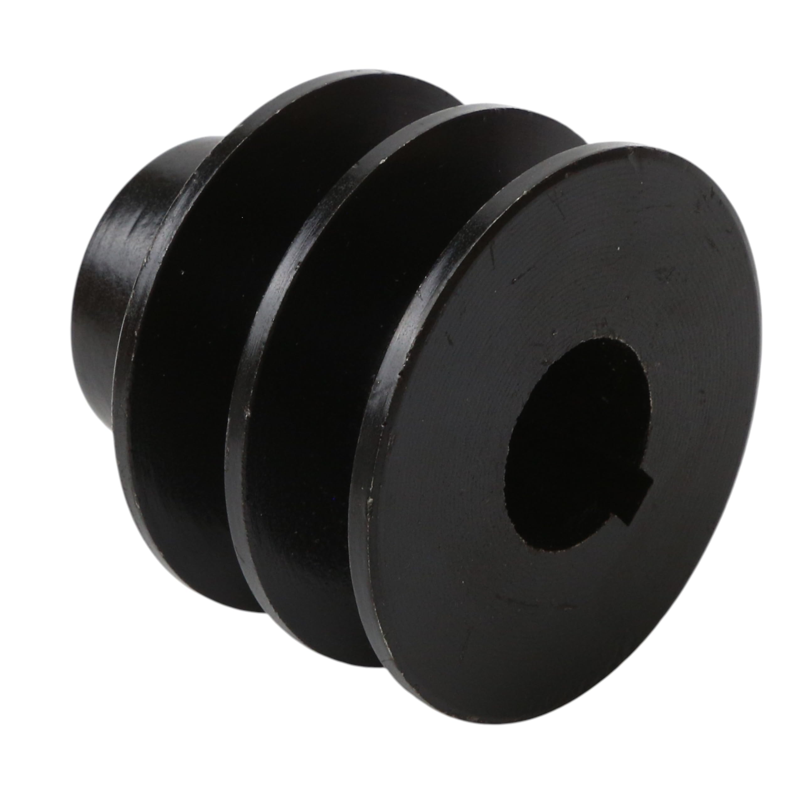 Double V-Belt Pulley for 20mm Shaft 168F/170F Engine, Dual Groove Pulley Fit for GX110 GX120 GX160 GX200 7HP Gasoline Automotive Replacement ATV Go Kart (54mm OD, 35mm Hub Diameter, 52mm Height) — Amazon image 7