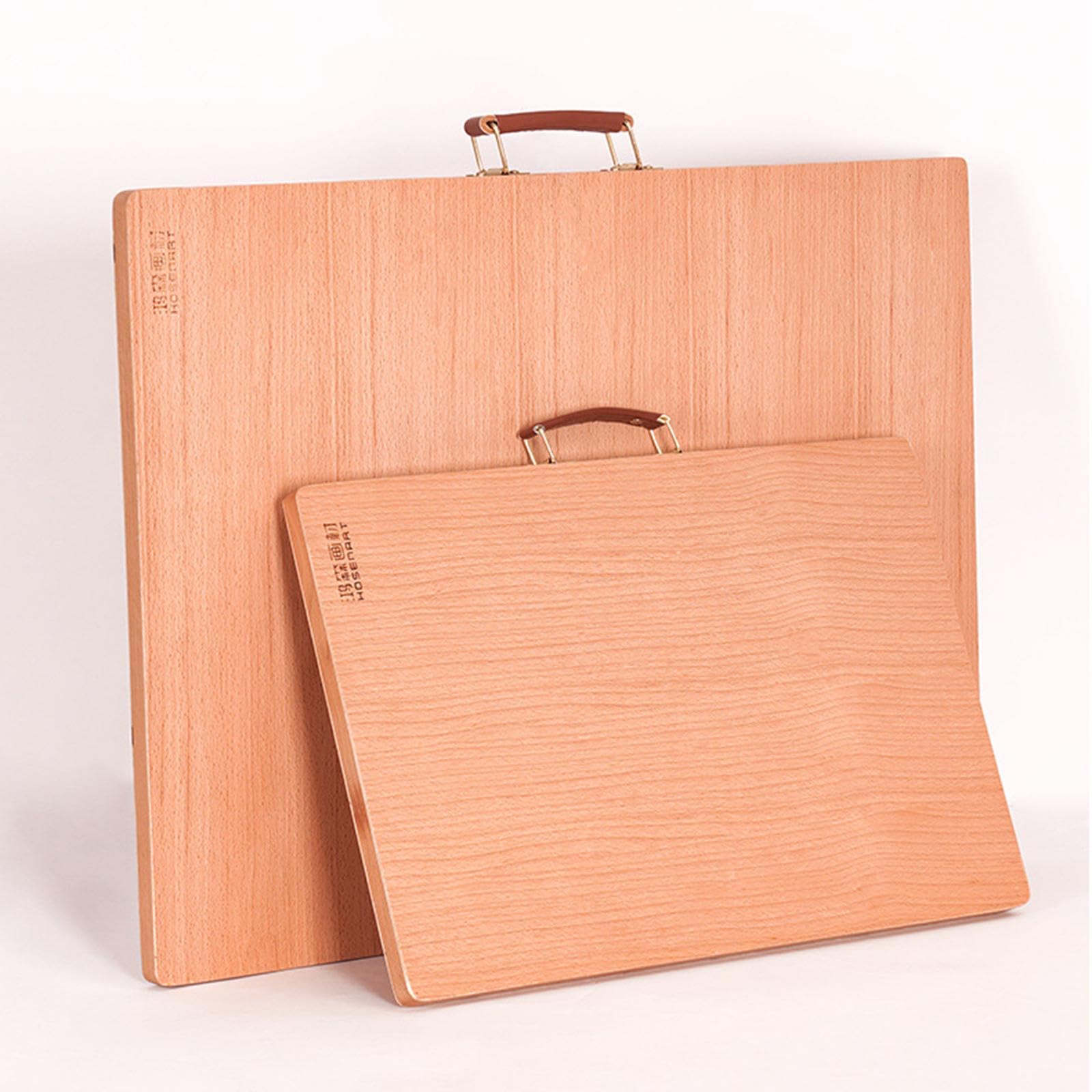Generic Tablero de Dibujo Tabla de Bocetos Ligera Tablero Portátil con Mango Madera Resistente Funcionalidad Versátil Apto para Pintores Estudiantes Y, 45cmx2cmx60cm