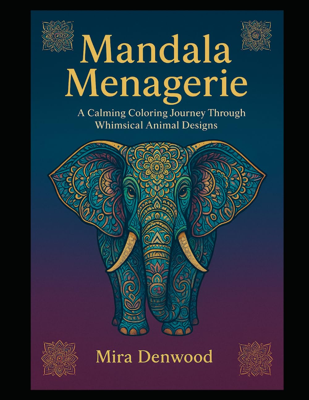 Wild Serenity Mandalas: Beautiful Animal Mandalas for Stress Relief and Creativity