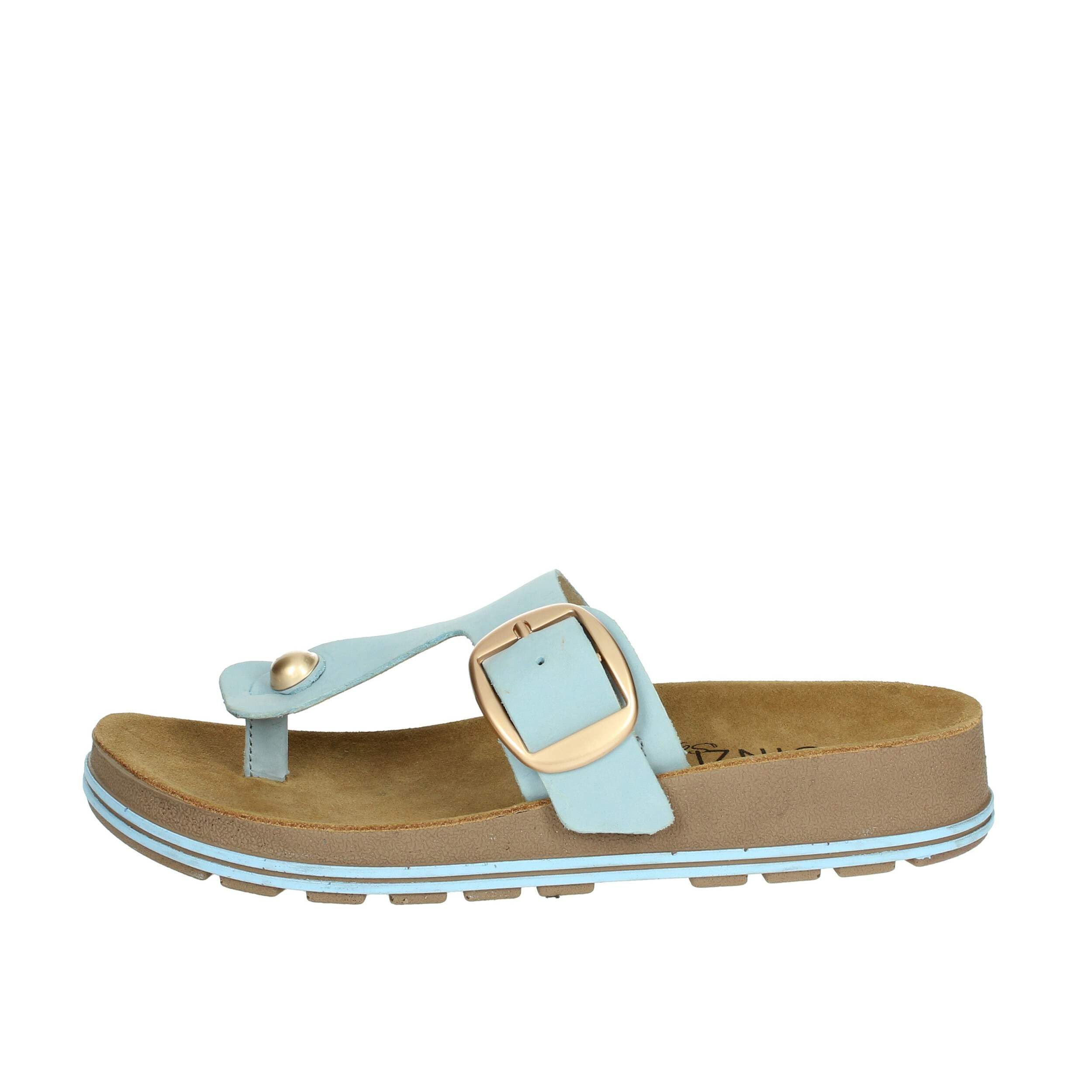 Cinzia SoftFlip flops Celeste art.SV20070 Light Blue 36, sky blue, 3.5