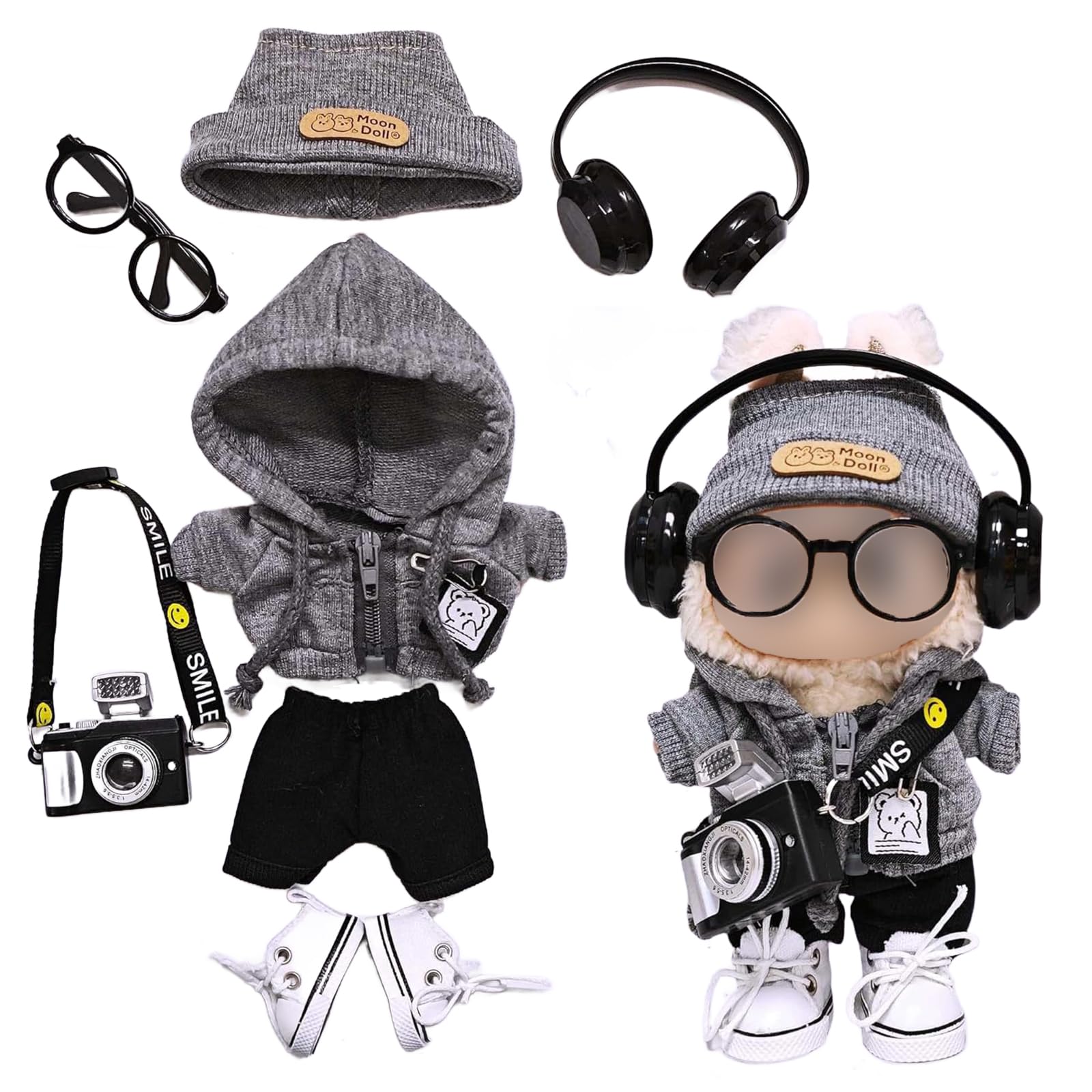 Amazon.co.jp: 17cm用 ラブブ 対応 服 labubu 着せ替え らぶぶ ラブぶ