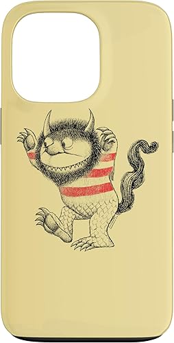 Vista 9 de iPhone 13 Where the Wild Things Are Line Art Case