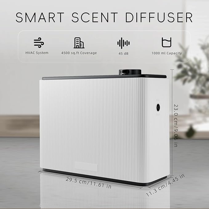 Difusor de Aromas Inteligente ZETAWALE 1000mL para Hogar Grande miniatura 2