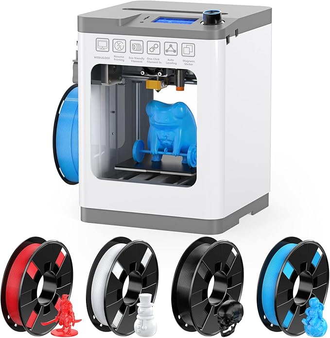 Entina Mini 3D Printers Tina2 and 4 Colors PLA 3D Printer Filament for