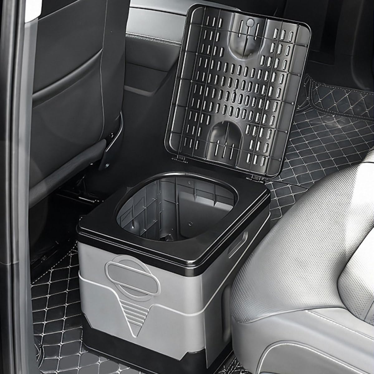 DOITOOL Orinal de Viaje Plegable Portátil de PP para Camping y Exteriores, Fácil de Transportar y Almacenar en Coche, Adecuado para Emergencias y Viajes al Aire Libre