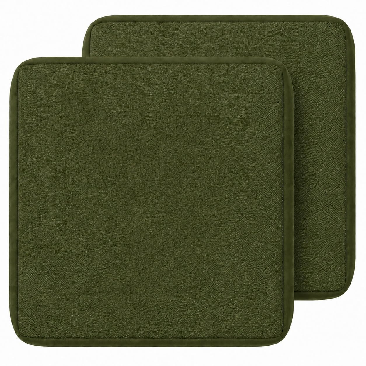 GZGLZDQ Outdoor Cushion Covers 1/2/4 Waterproof, Rattan Cushions Replacement Set with Zipper, Polyester, Durable Garden Furniture Covers for Patios(Matcha Green,60 X 60 X 10 CM(1pc))