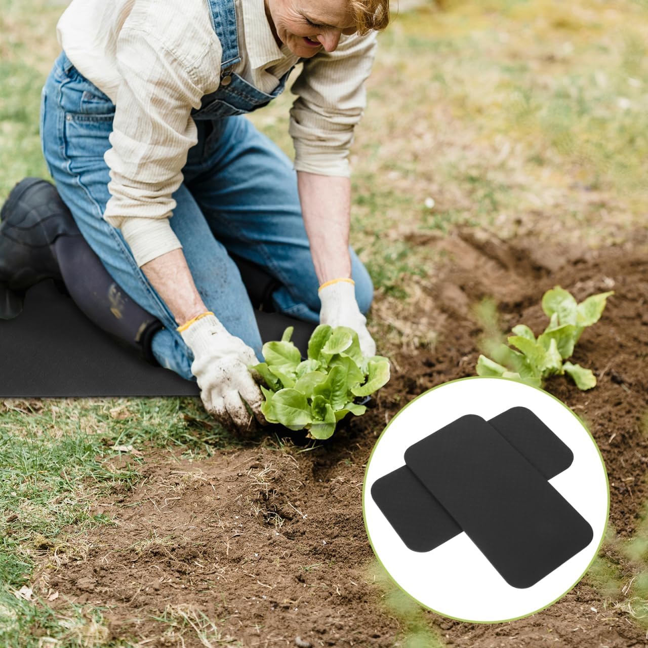 BESPORTBLE Kneeling Mat - 2 Pack TPE Garden Kneeling Pads for Gardening Cleaning and Outdoor Activities Lightweight and Portable with Double Anti-Slip Design - Image 8
