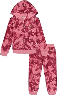 Juicy Couture girls 2 Pieces Jogger Set