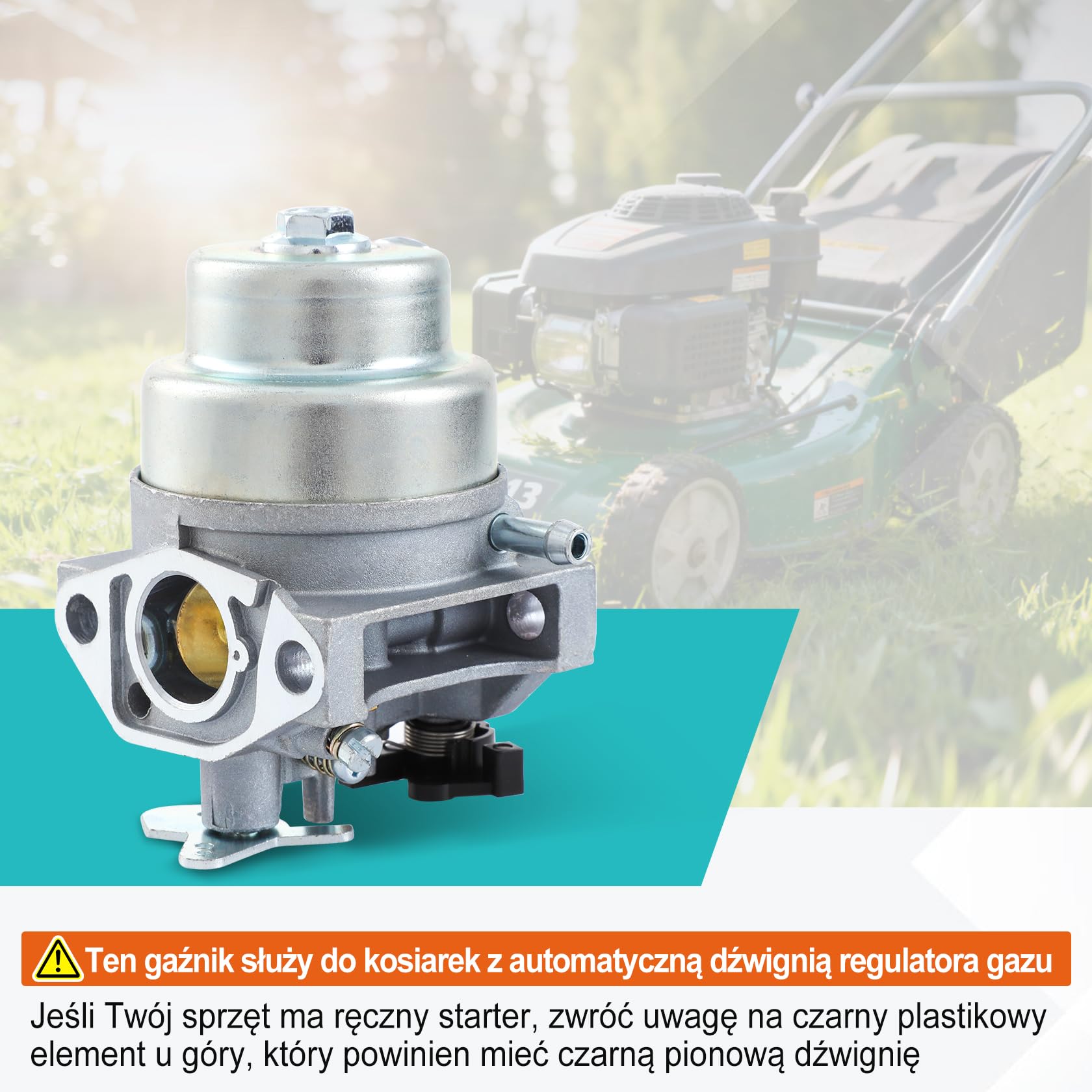 CarBole Wzawacz Kompatybilny z Hondą GCV135 GC160 GCV135 GCV160 GCV190,Wzawacz z Filtrem Powietrza,Filtrem Paliwa,Stawami,świeczką i Tuyau OE 16100-Z0L-023,16100-Z0L-853,HRB216