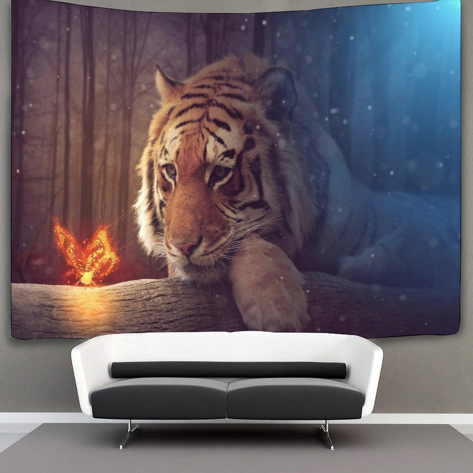 kaiyun Majestic Tiger Tapestry,Animal Art Wall Hanging Decoration for Living Room Bedroom & Dorm 180cmx230cm