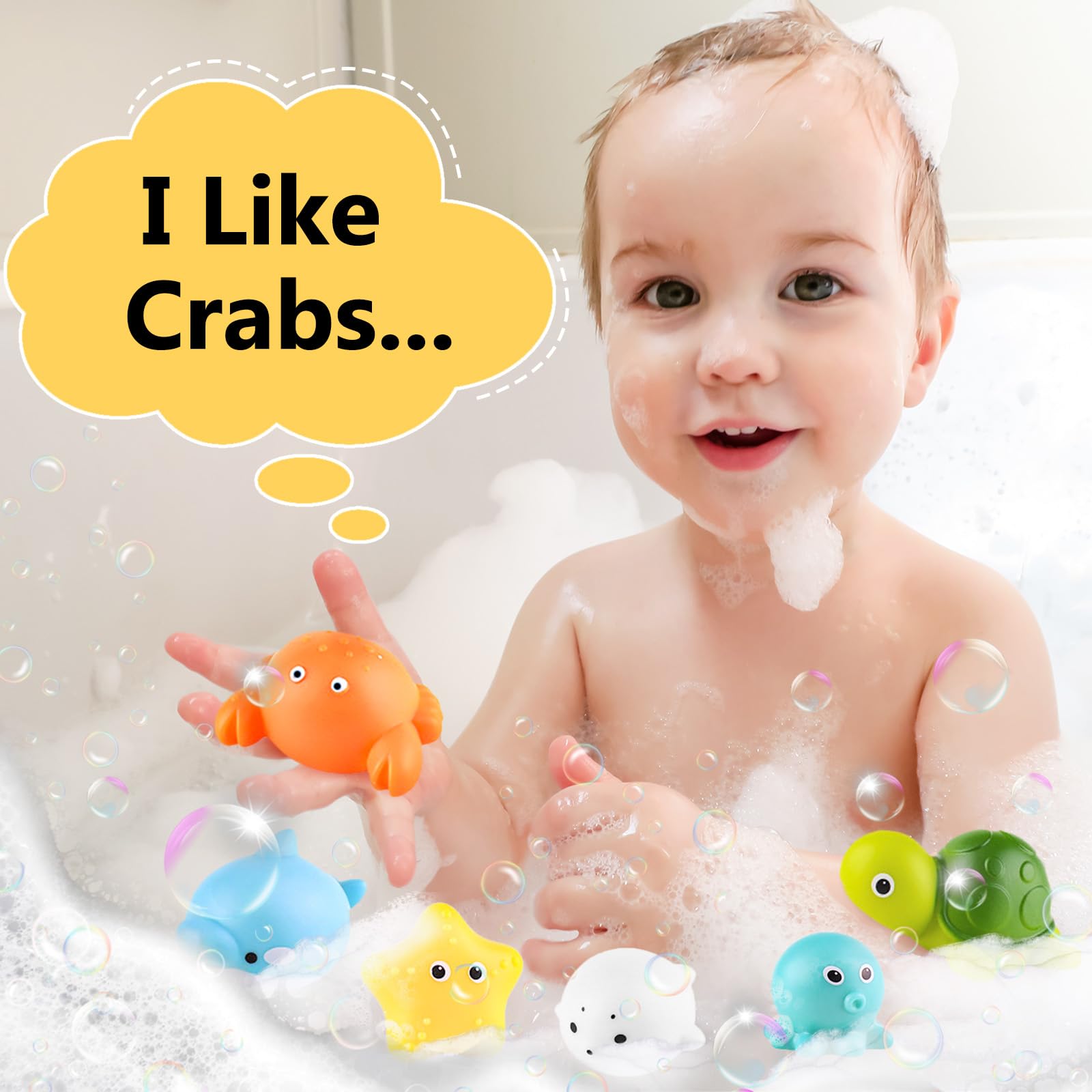 CJX Retail - Nemo de Walvis - Badspeelgoed - Baby Speelgoed 0 jaar - Waterspeelgoed