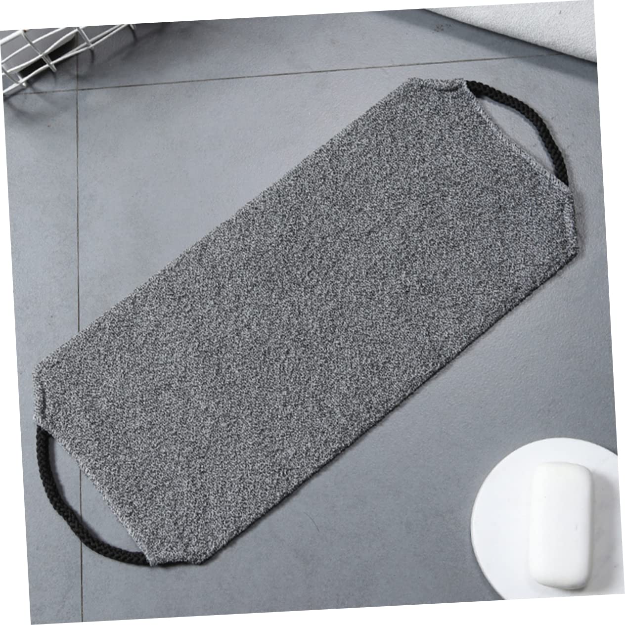 Ipetboom 9pezzi Asciugamani Scrub Per Corpo Teli Da Bagno Esfolianti Per Schiena Design Pratico Per Pulizia Profonda e Veloce Di Colori Roccia Latte