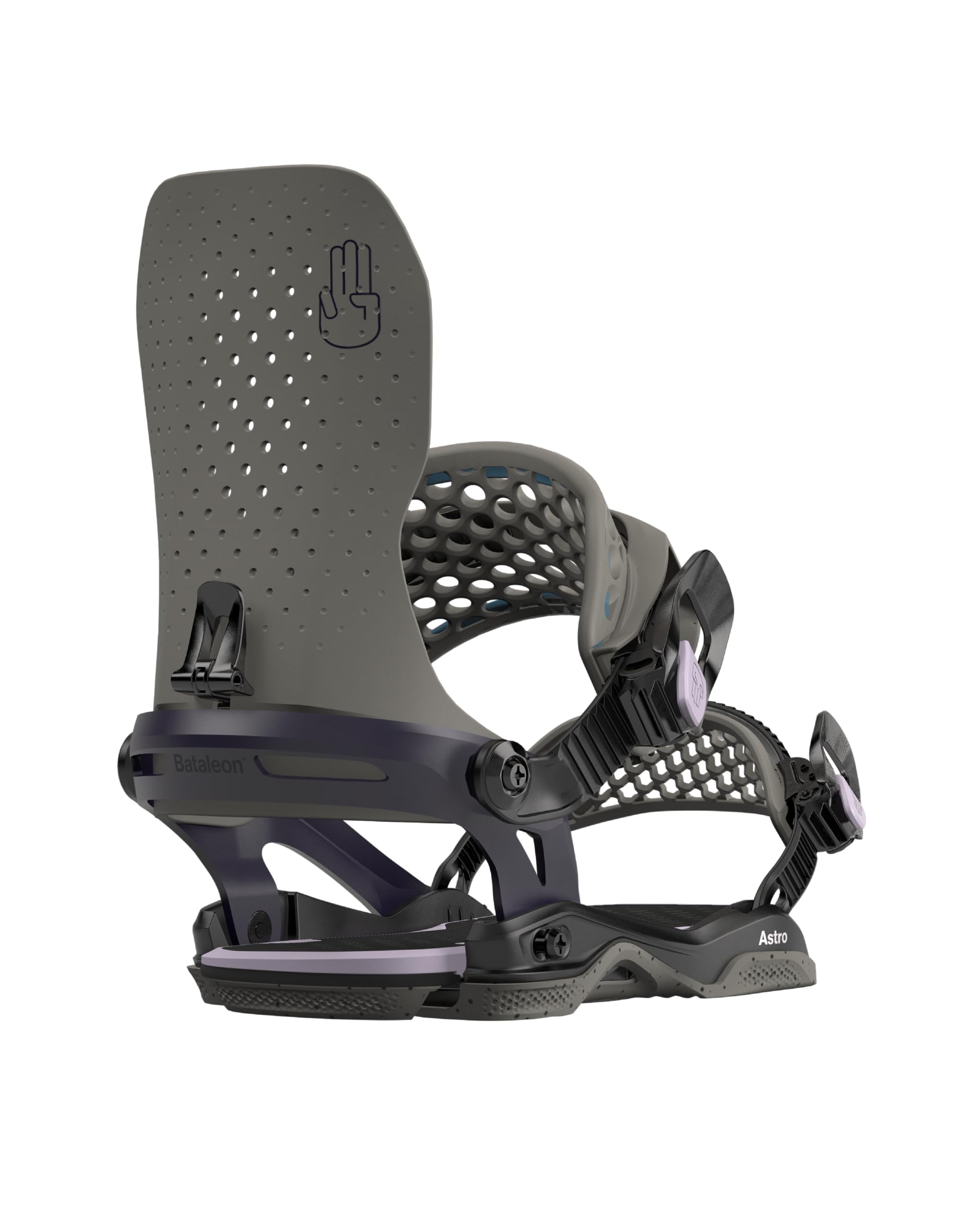 スノーボード 23-24 Bataleon Astro AW Plum M/L Bataleon Astro Asym Snowboard Bindings 2025 | Absolute-Snow