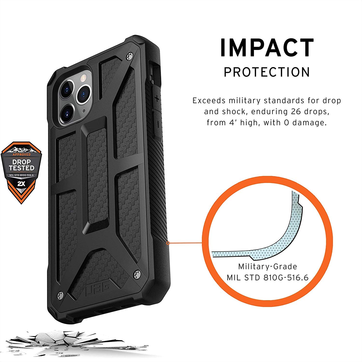 Amazon.co.jp: URBAN ARMOR GEAR iPhone 11 Pro(5.8インチ)対応耐衝撃 