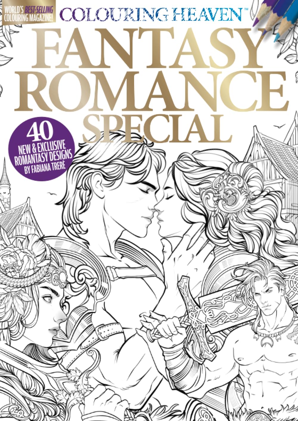 Colouring Heaven magazine #140 2026 Manga Chronicles Special Issue: 40 Designs