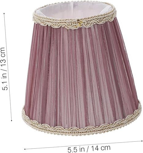 Miniatura 4 de DOITOOL Pantalla de lámpara púrpura reversible con clip para lámpara de techo cubierta de lámpara de techo para lámpara de mesa lámpara de pared