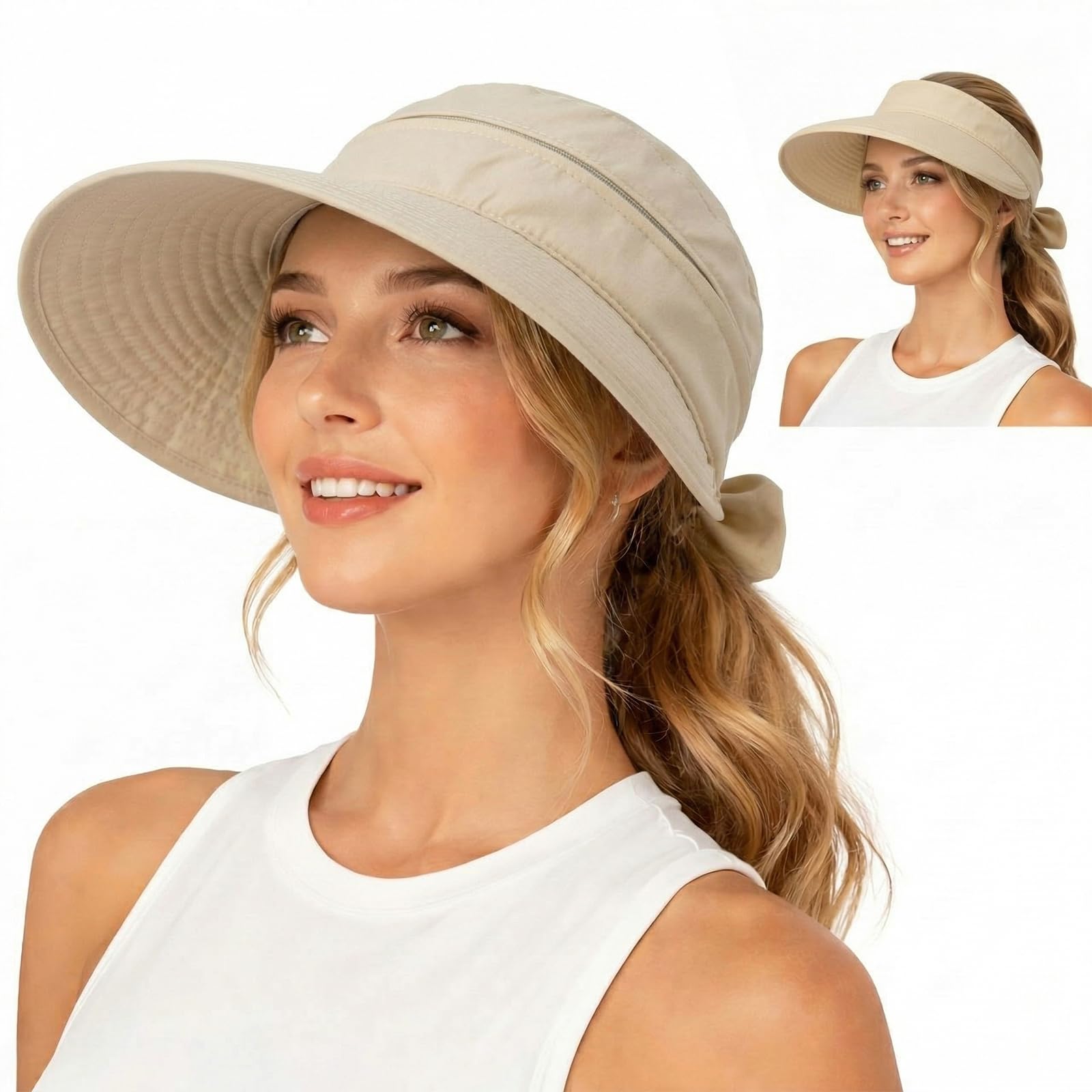 Photo 1 of Skicuff Women's Sun Visor Hat