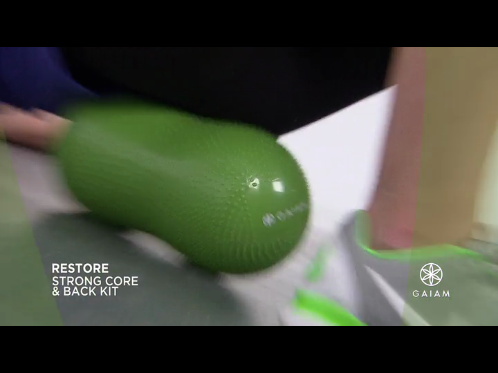 Gaiam Back Restore Strong Core and Back Kit, 58273 Gaiam Back Restore Strong Core and Back Kit, 58273