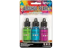 TH Alc Ink Pearls Kit #2 Pearl Colors Assortment Set - 12...