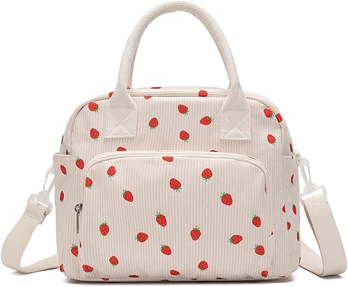 Miniatura 9 de Lunch Bag for Women Girls, Cute Insulated Reusable Lunch Box Leakproof Lunch Boxes Portable Lunch Tote Bag Cooler Bag