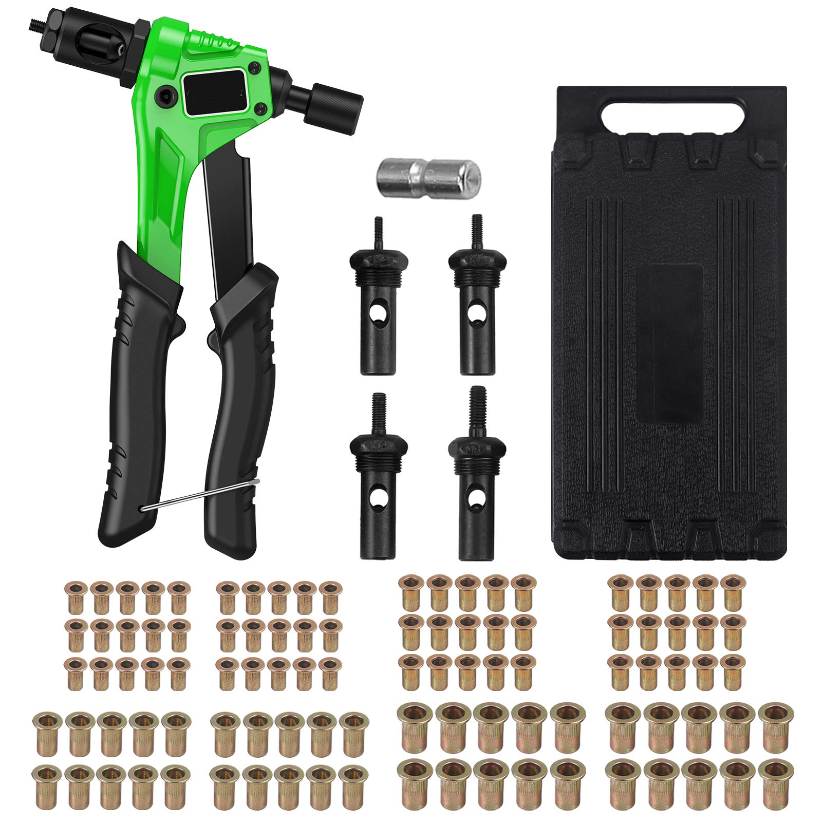 Buy eSynic 8" Hand Rivet Nut ,Heavy Duty Hand Riveter Kit Rivet Nut Set