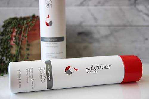 Miniatura 2 de GREAT CLIPS Solutions - Champú violeta, 10 onzas, champú tonificante que mejora el color del cabello, funciona en cabello natural y tratado con