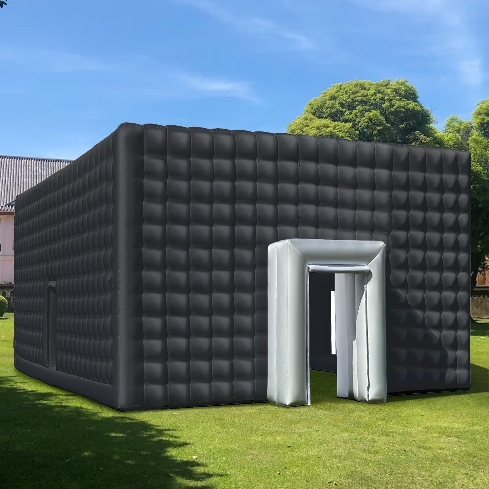 Wellcomer Giant 30x20x13' Inflatable Nightclub with Blower, Inflatable Outdoor Party Tent for Parties, Corporate Events, Festivals, and Special