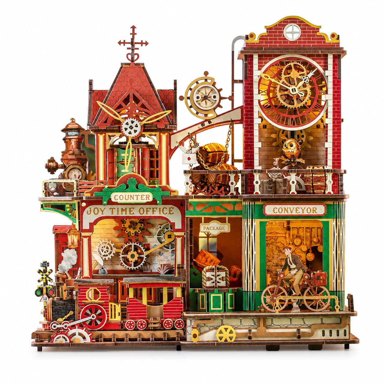 Spilay Puzzle in legno 3D per adulti, kit di costruzione di modelli