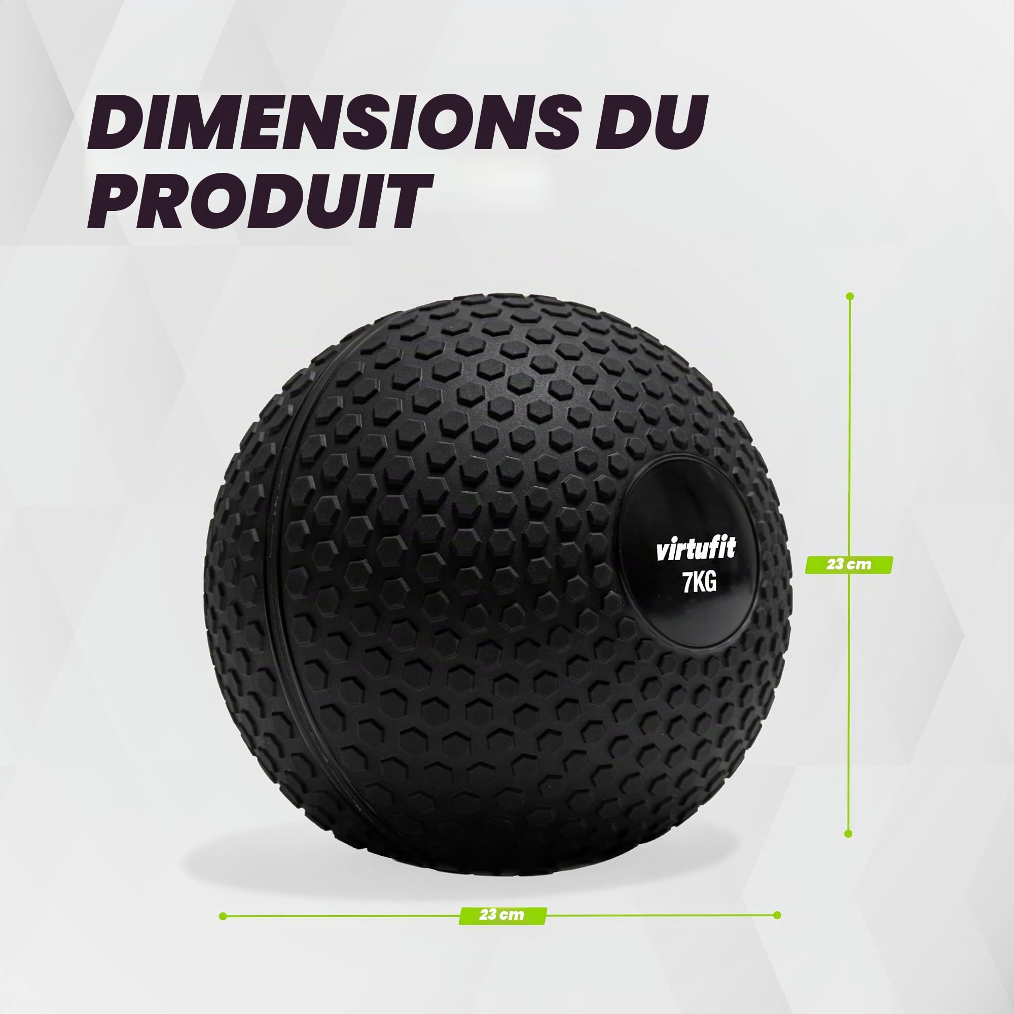 VirtuFit Slam Ball - 3 kg à 15 kg
