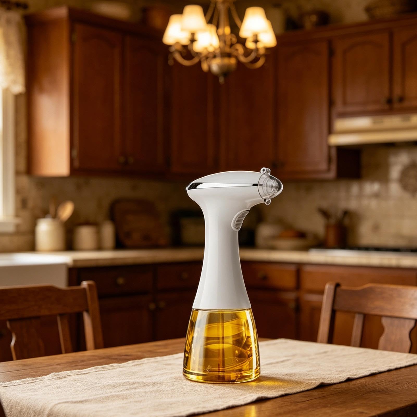 Pulvérisateur D'Huile D'Olive Ustensile De Cuisine Portable Et Rechargeable | Vaporisateur D'Huile D'Olive Pour Friteuse À Air Pour Préparation Repas Friture Rôtissage Grillade Maison Restaurant