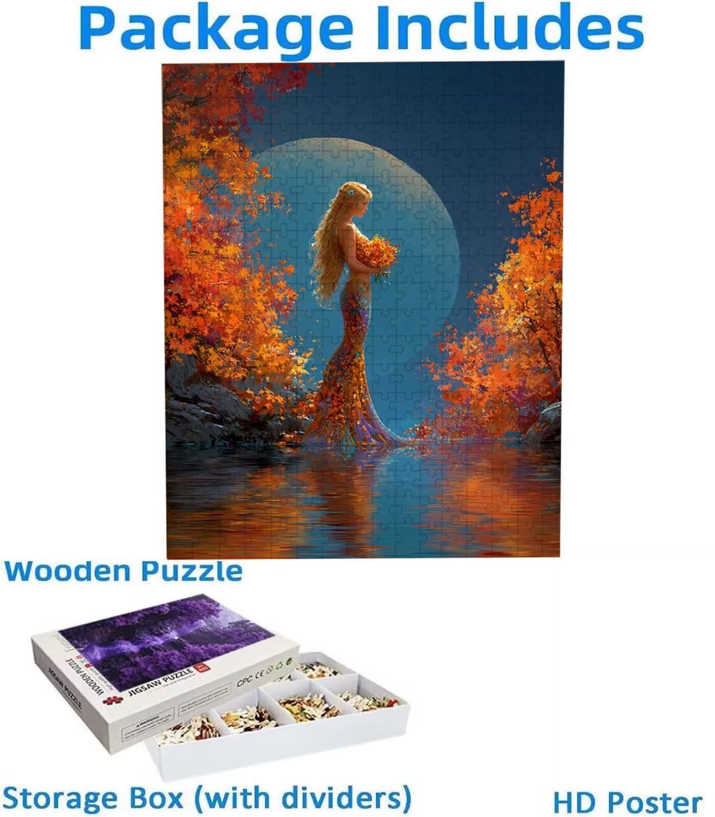 Puzzle 4000 sztuk Puzzle dla dorosłych 140x87cm Gra edukacyjna prezenty dla dorosłych i dzieci w wieku 14 lat, kreatywny prezent na relaks kobieta kwiat PjY979 1-V