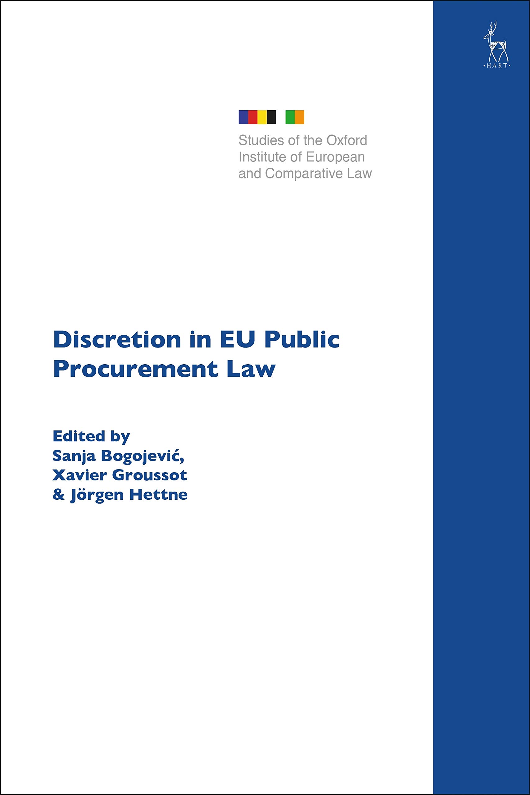 Buy Discretion in EU Public Procurement Law (Studies of the Oxford Institute of European and Comparative Law) — BookShops.in