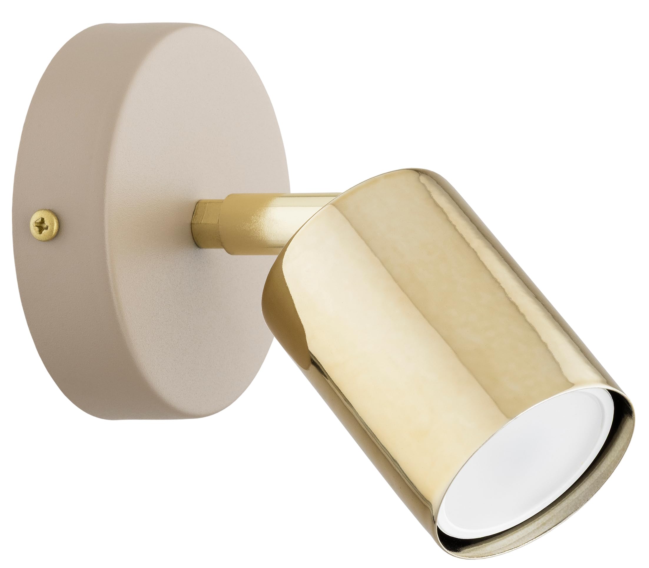 KAR LIGHTING Deckenstrahler GU10 – schwenkbare Deckenlampe & LED Spotleuchte aus Metall – 1 bis 4-flammig – in Weiß, Beige oder Schwarz – rund, eckig oder länglich – für Wohnzimmer, Küche, Flur