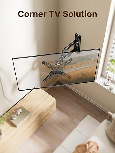 Miniatura 8 de monTEK Soporte de pared para TV de movimiento completo para la mayoría de televisores y monitores de pantalla plana LED LCD de 13 a 43 pulgadas,