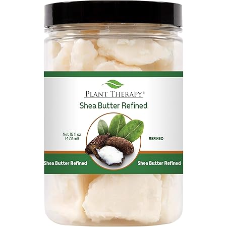 Plant Therapy Shea Butter Refined. Ideal for Lotions, Creams, Balms and Soaps. 16 oz.