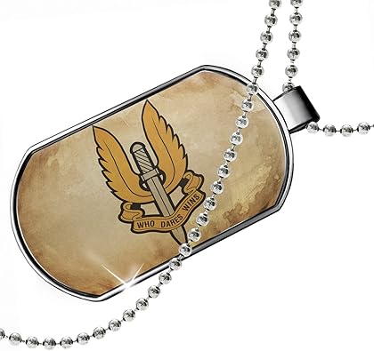 Dogtag Special Air Service SAS Dog Tags Necklace