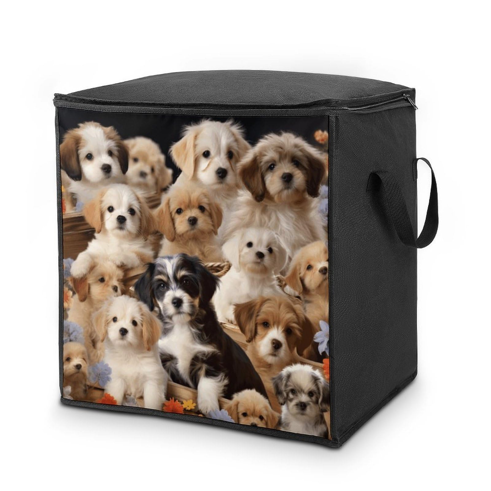 Sac de rangement pour vêtements grand format avec poignées pour placards et jouets d'enfants